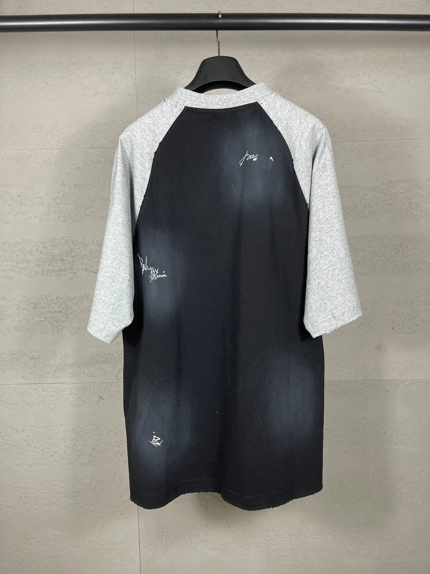 Balenciaga x GVO Raglan T-Shirt Neon Yellow - 9