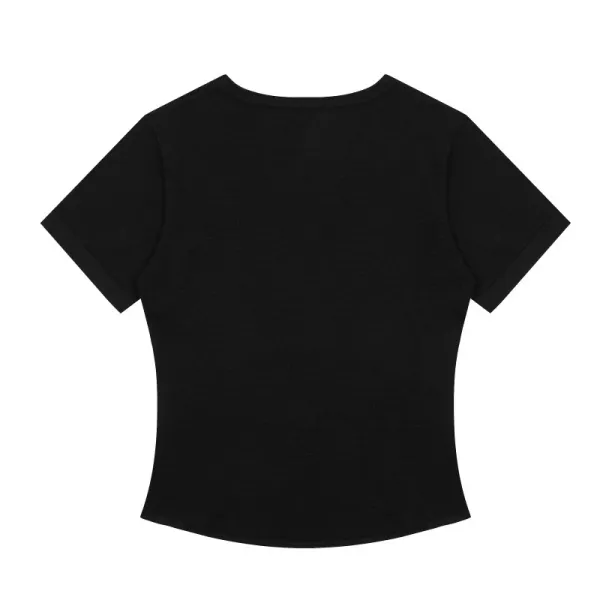 Polo Ralph Lauren V-Neck Ribbed T-Shirt Pink - 26
