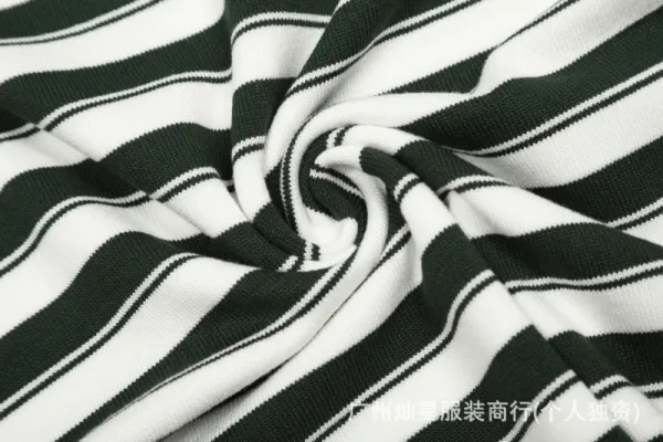 Polo Ralph Lauren Striped Knit Polo Black/White - 16