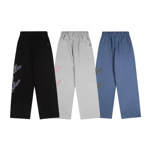 Gallery Dept. Embroidered Script Sweatpants Black - 4