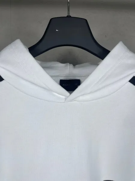Balenciaga AG Logo Hoodie White - 16