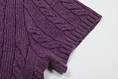 Polo Ralph Lauren Cable Knit Short-Sleeve Sweater Pink - 18