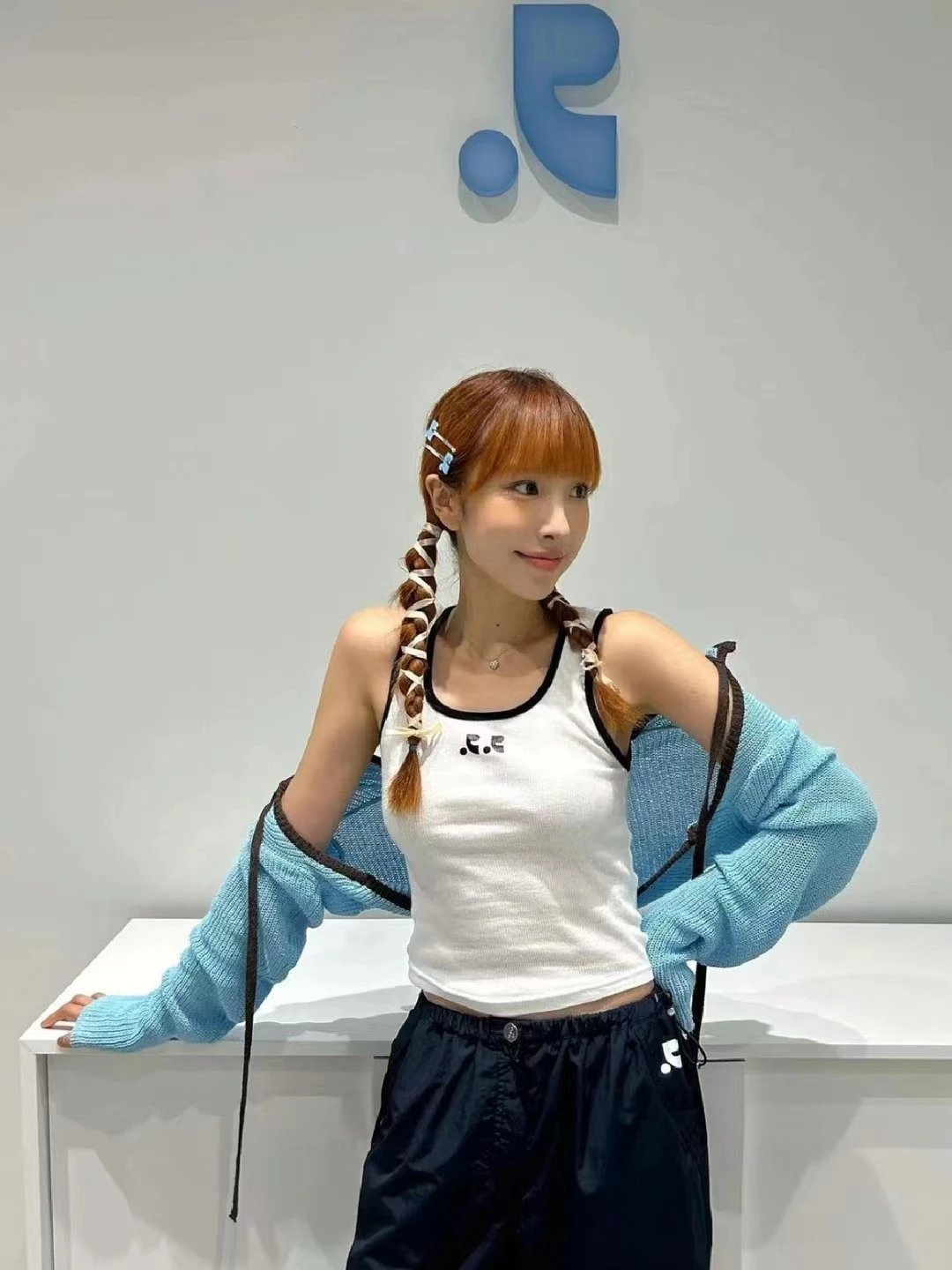 Rest & Recreation Ribbed Crop Tank Top Pink - 19