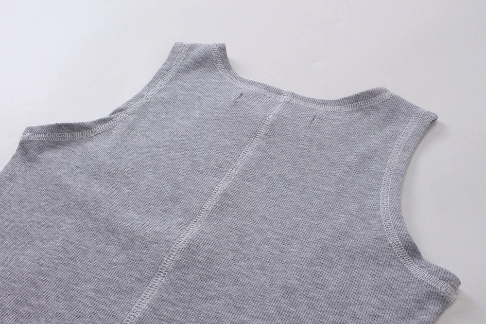 Rest & Recreation Ribbed Crop Tank Top Pink - 35