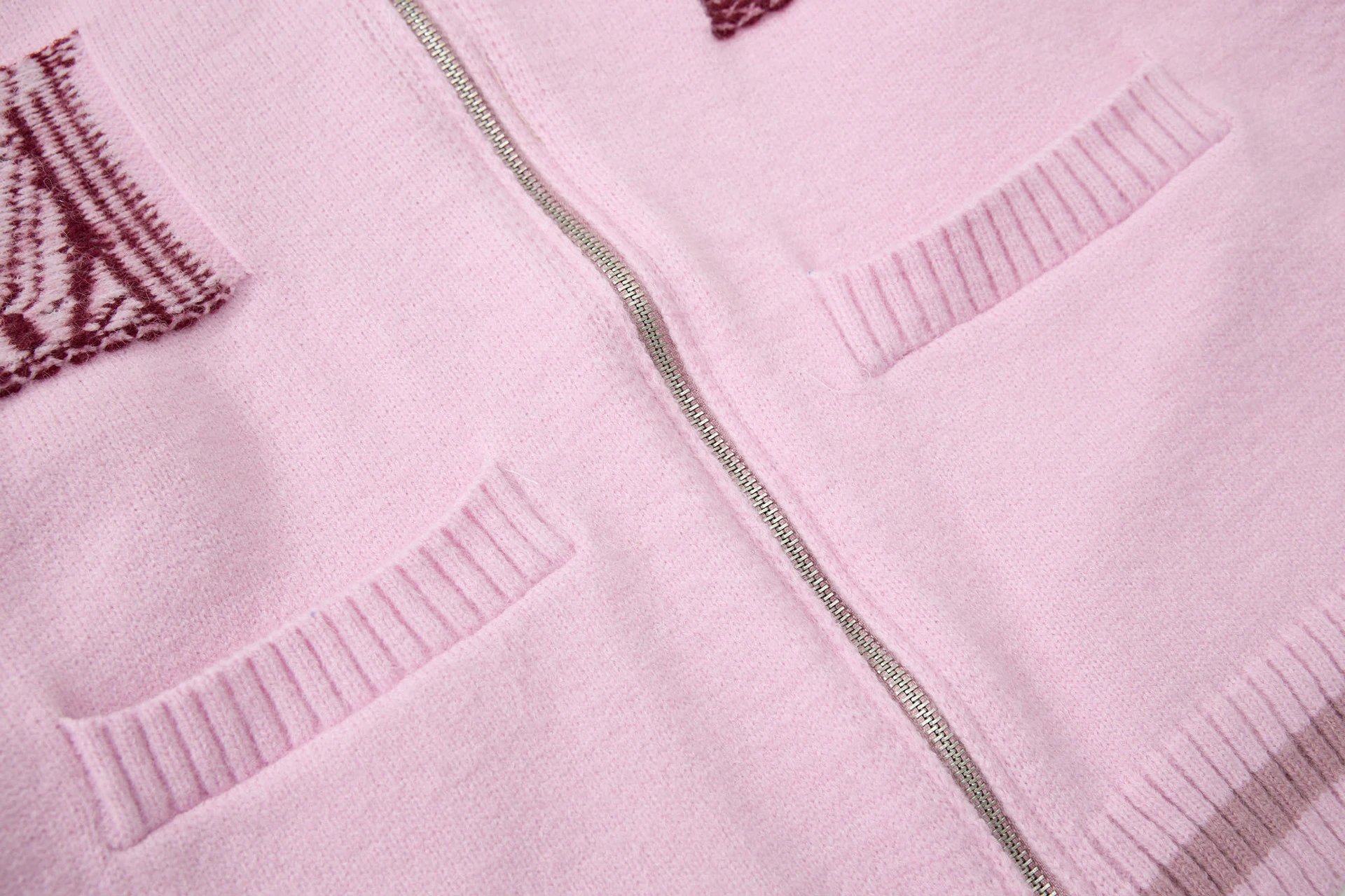 MMY Knit Track Jacket Black/White - 12