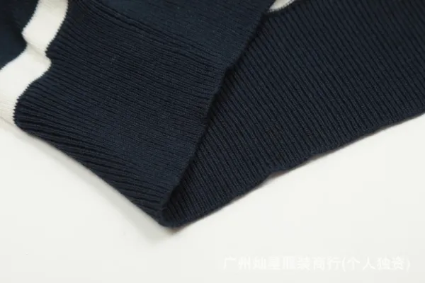 Ralph Lauren Striped Navy and White Cardigan - 31