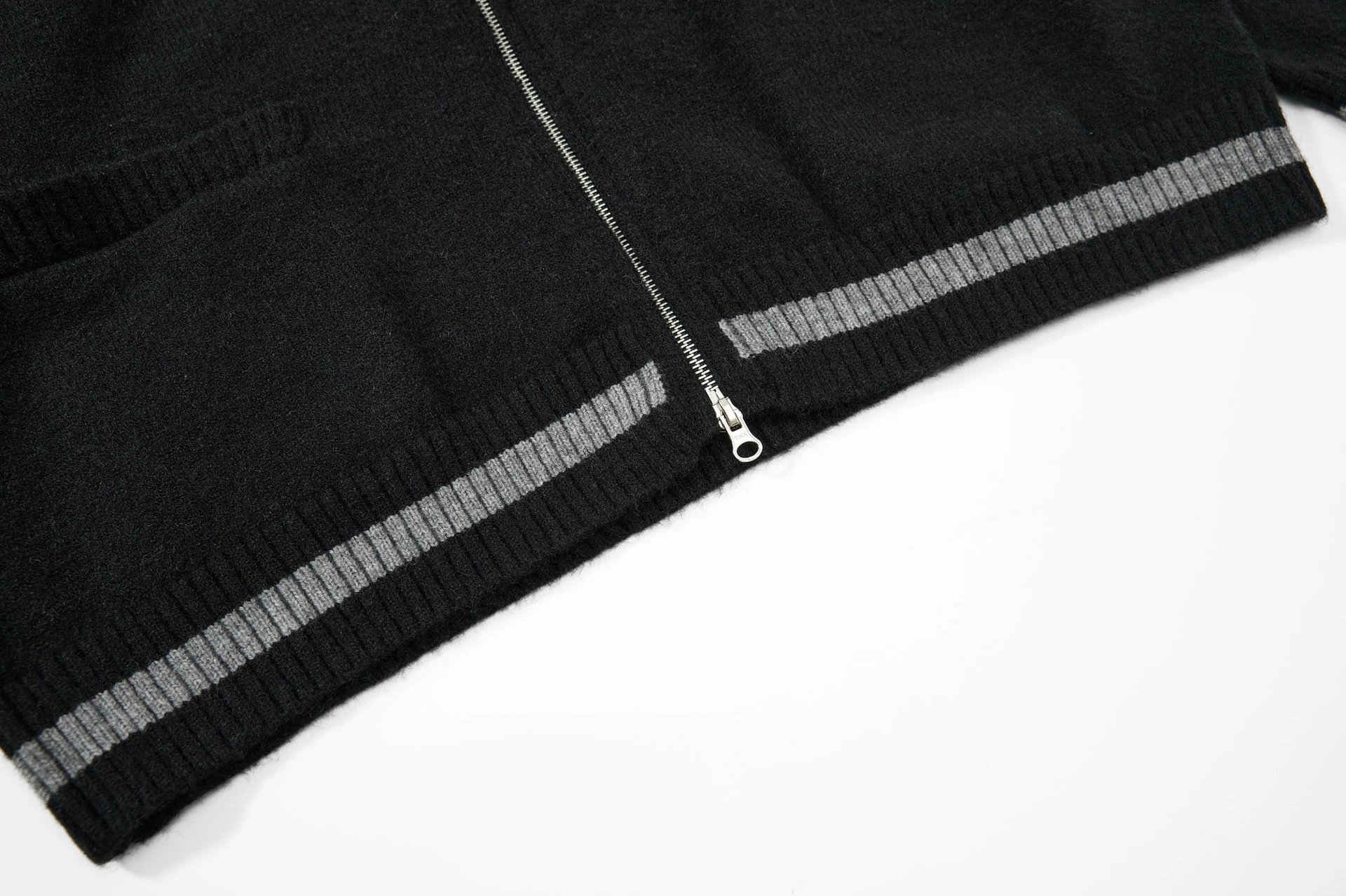 MMY Knit Track Jacket Black/White - 33