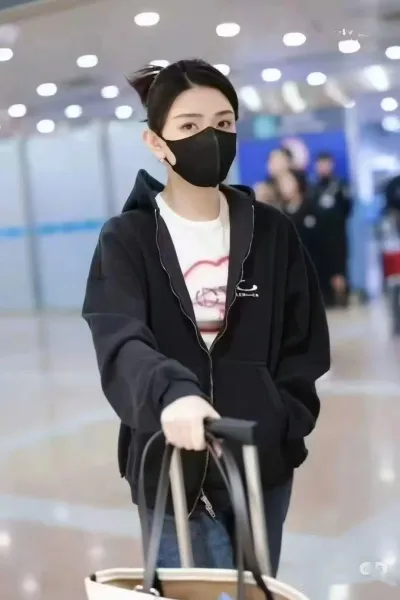 Balenciaga Logo Zip-Up Hoodie Black - 4
