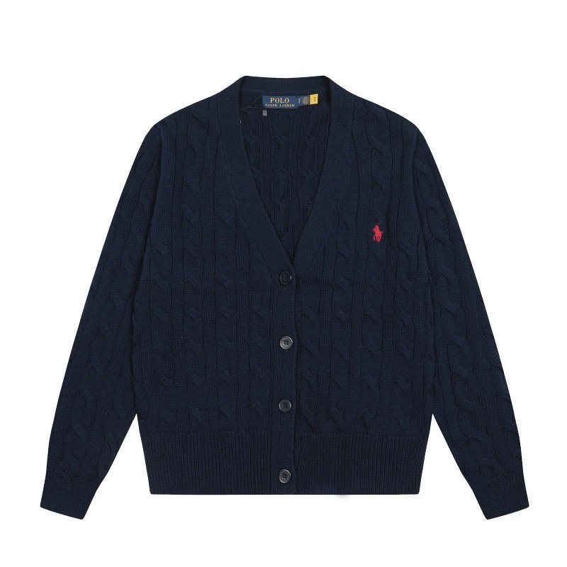 Ralph Lauren Cable Knit Cardigan Beige Sweater - 32