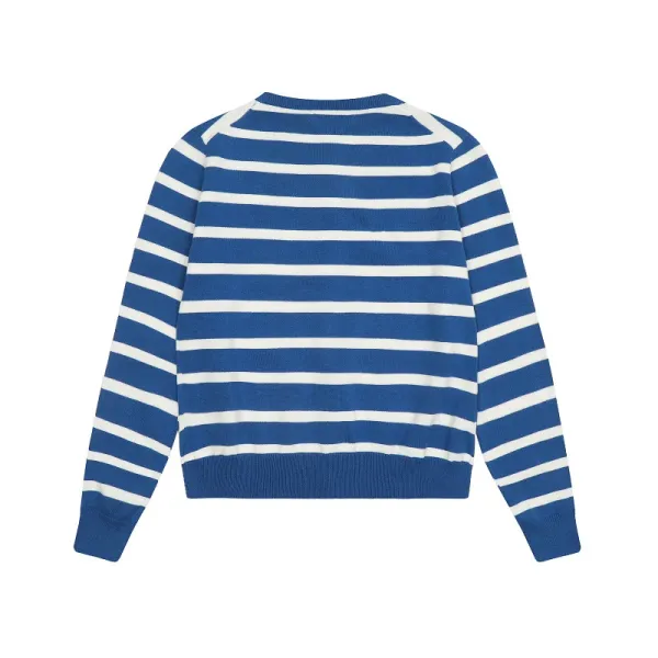 Ralph Lauren Striped Navy and White Cardigan - 37