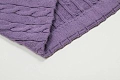 Polo Ralph Lauren Cable Knit Polo Purple - 25
