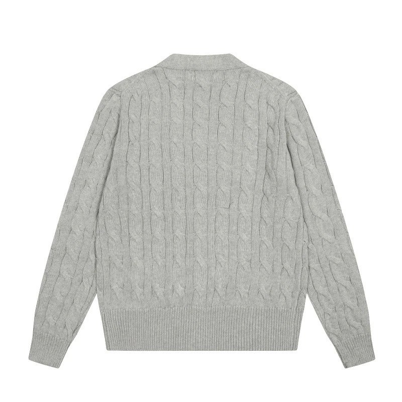 Ralph Lauren Cable Knit Cardigan Beige Sweater - 33