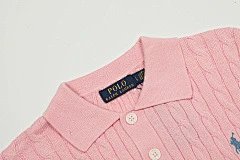 Polo Ralph Lauren Cable Knit Polo Purple - 21