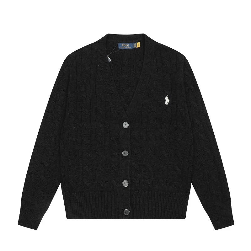 Ralph Lauren Cable Knit Cardigan Beige Sweater - 38