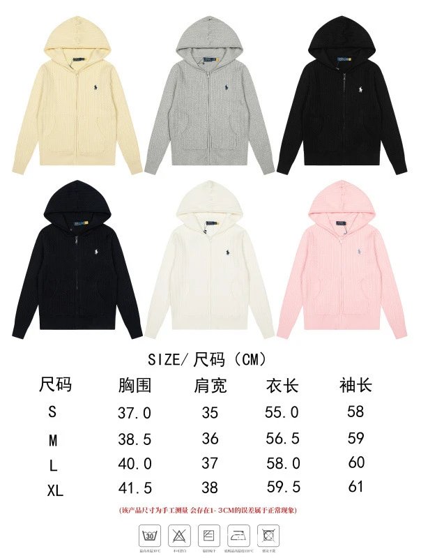 Polo Ralph Lauren Cable Knit Hooded Sweater Black - 3