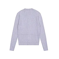 Ralph Lauren Cable Knit Cardigan Light Blue Cardigan - 27