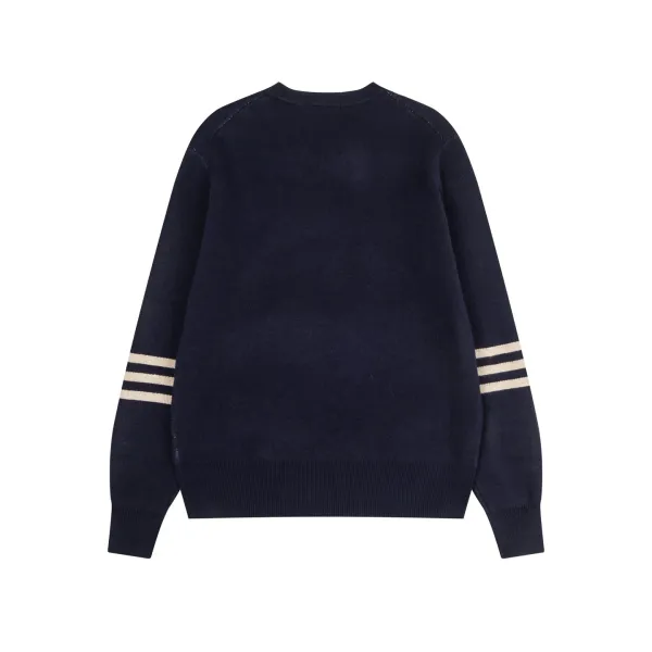 Maison Margiela Daisy Embroidered Sweater Black - 11