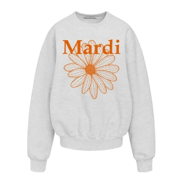 Maison Margiela Mardi Daisy Print White Hoodie - 15
