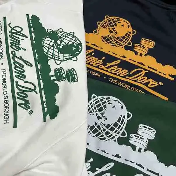 Aimé Leon Dore Hoodies & Sweatshirts Queens Landmark Graphic Hooded Sweatshirt product detail image 3