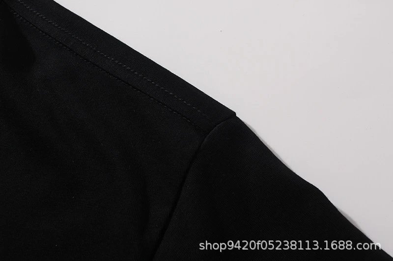 Amiri Oversized Logo Print Black T-Shirt - 8