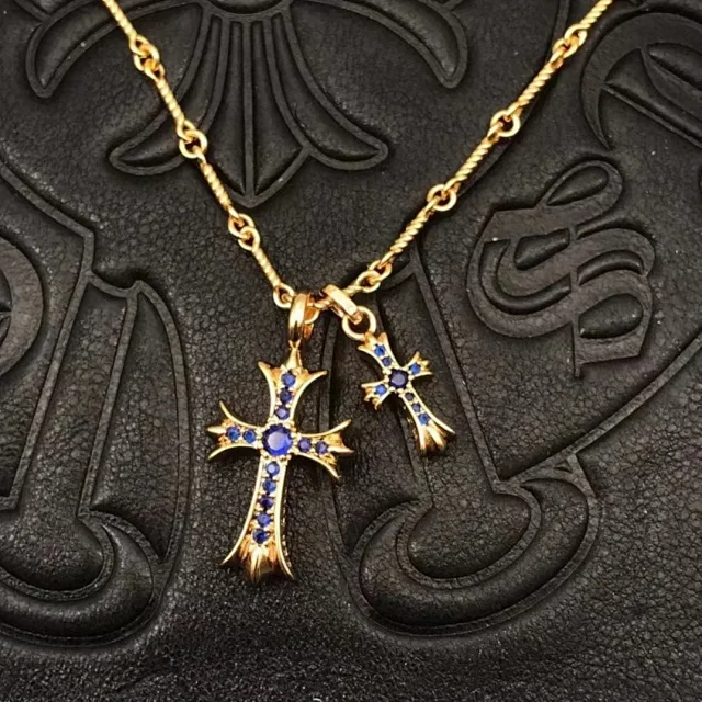 Chrome Hearts Jewelry Cross and fleur-de-lis pendant necklaces product detail image 21
