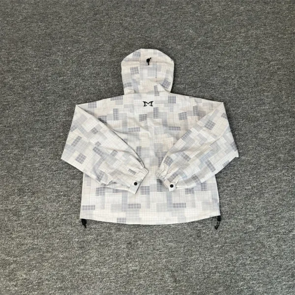 Digital Pionker Pixel Grid Shorts White/Gray - 5