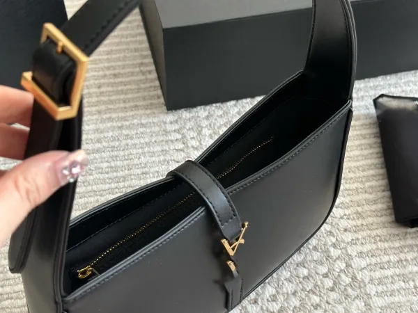 Saint Laurent Le 5 À 7 Mini Bag Fuchsia Pink Shoulder Bag - 6