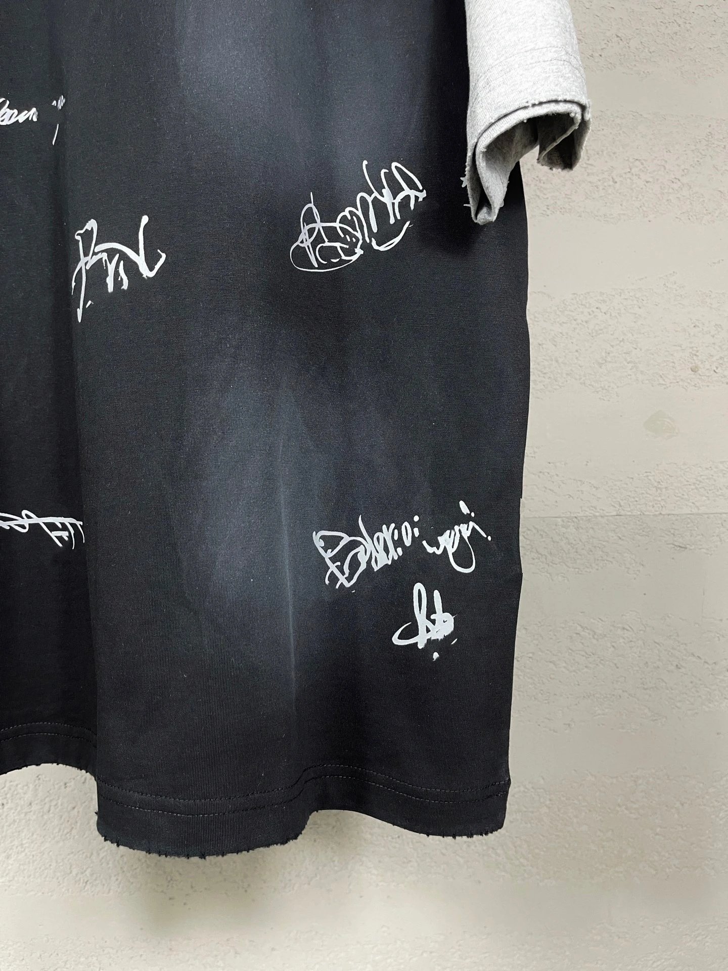 Balenciaga x GVO Raglan T-Shirt Neon Yellow - 16