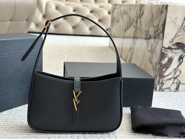 Saint Laurent Le 5 À 7 Mini Bag Fuchsia Pink Shoulder Bag - 8