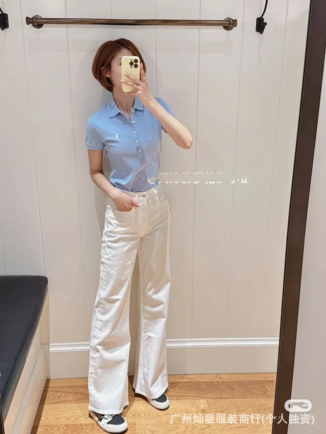 Polo Ralph Lauren Shirts Short-Sleeve Five-Button Pony-Embroidered Shirt product detail image 8