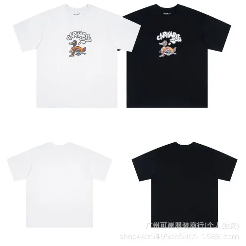 Carhartt Work In Progress Multi-Logo Graphic Black T-Shirt - 4