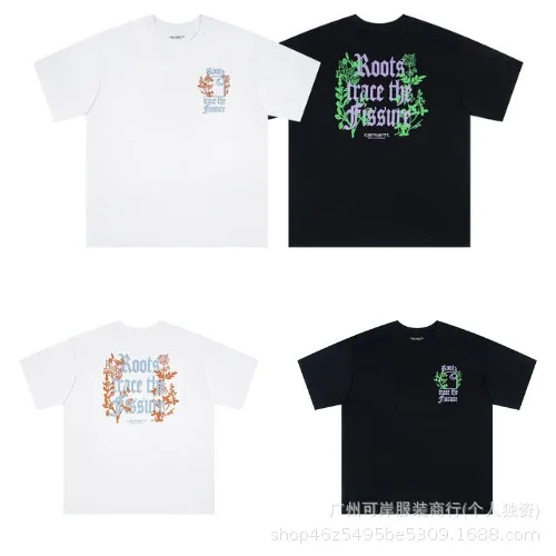 Carhartt Work In Progress Multi-Logo Graphic Black T-Shirt - 12