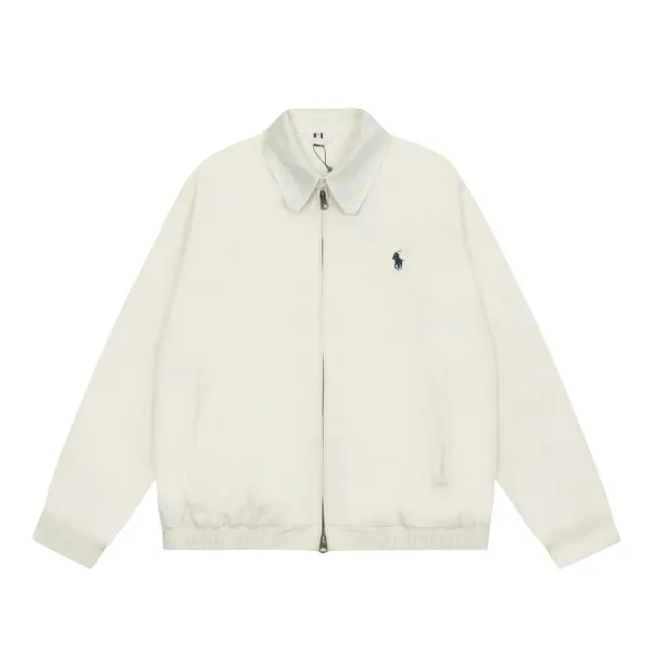 Polo Ralph Lauren Reversible Coach Jacket Off-White - 3