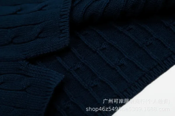 Polo Ralph Lauren Cable Knit Polo Vest Red - 12