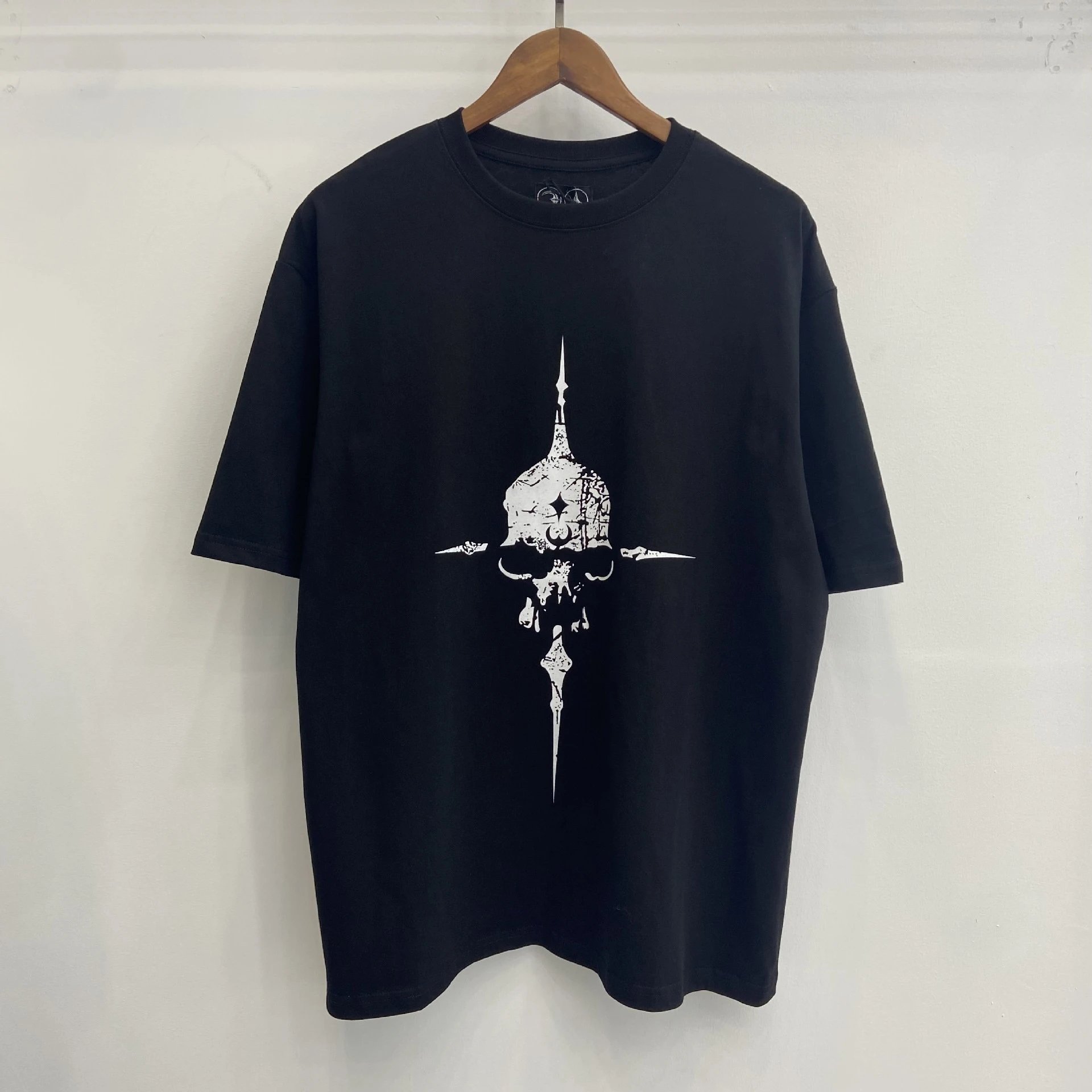 Unbranded T-Shirts Loose-fit graphic print — TC2610 Black