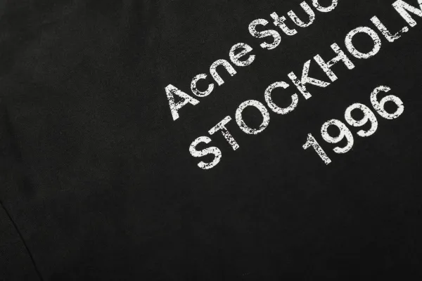 Acne Studios Stockholm 1996 Distressed Print T-Shirt - 13