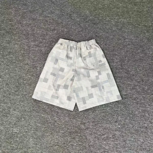 Digital Pionker Pixel Grid Shorts White/Gray - 10