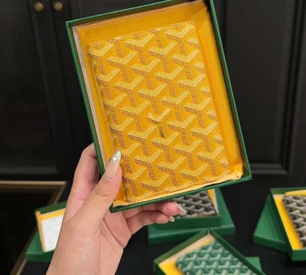 Goyard Saint Louis Bi-Fold Wallet Multicolor Canvas - 3
