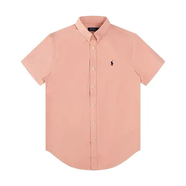 Polo Ralph Lauren Striped Short-Sleeve Button-Down Shirt - 19