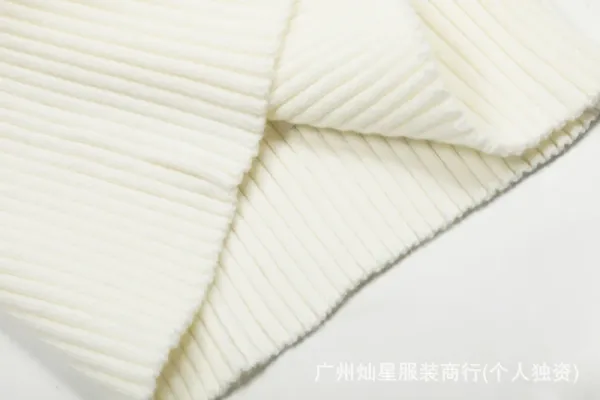 Calvin Klein CK Ribbed Turtleneck Sweater Off-White - 11