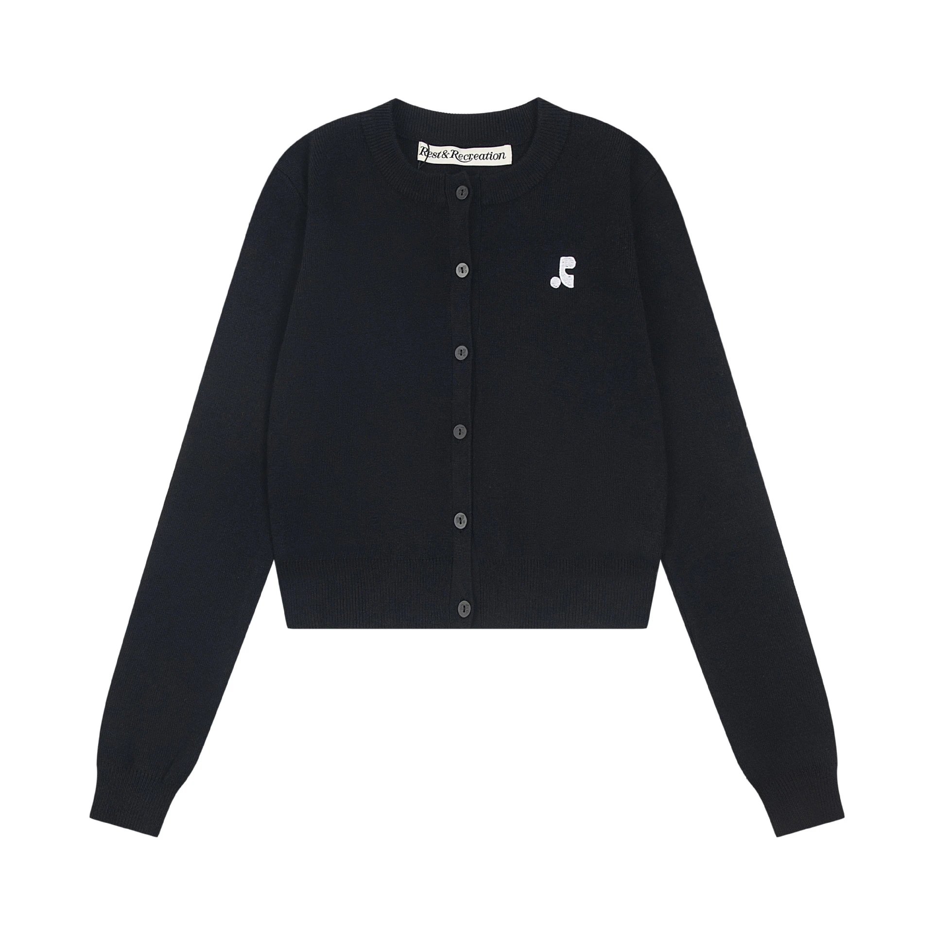 Rest & Recreation Stripe V-Neck Sweater Navy and White - 5