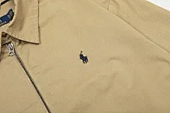 Ralph Lauren Polo Windbreaker Beige Hooded Jacket - 26