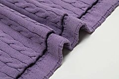 Polo Ralph Lauren Cable Knit Polo Purple - 26