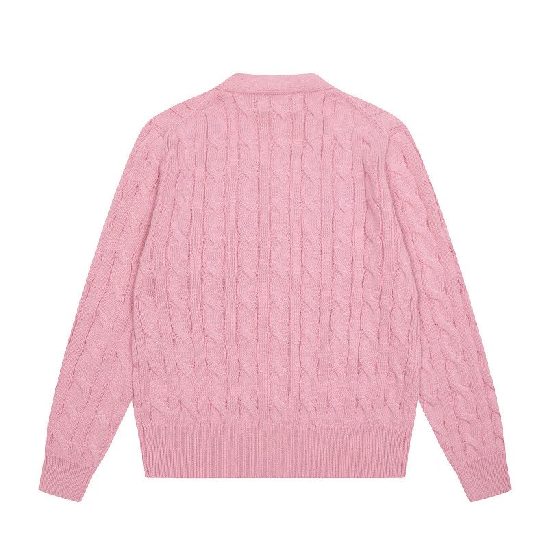 Ralph Lauren Cable Knit Cardigan Beige Sweater - 16