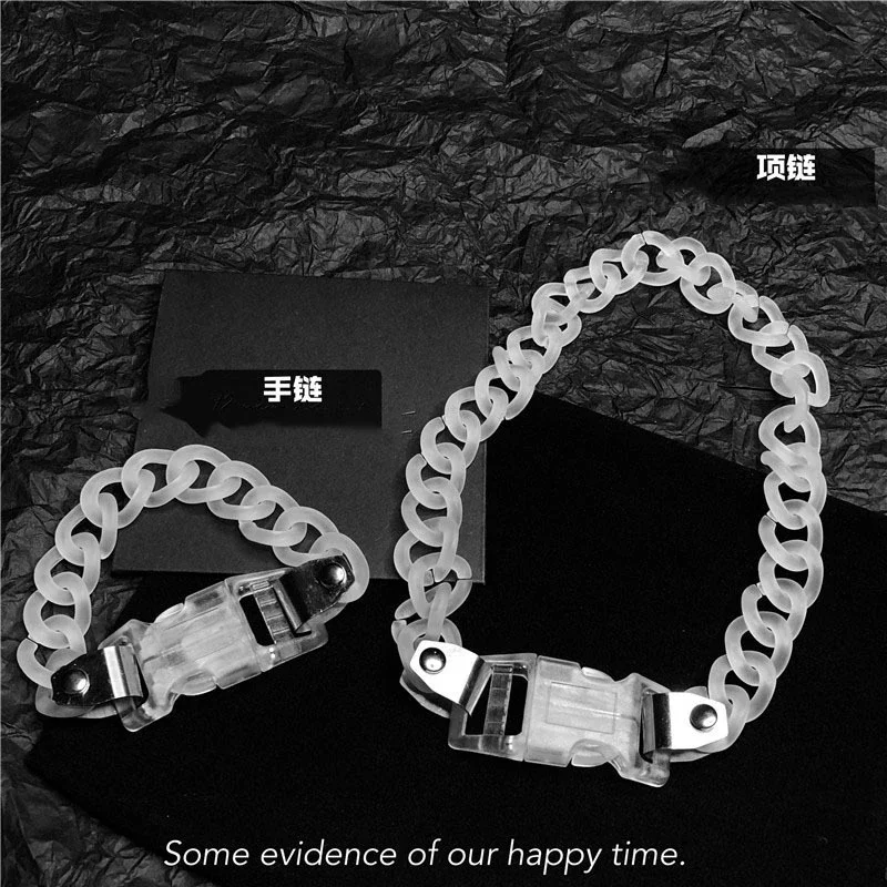 ALX transparent bracelet: