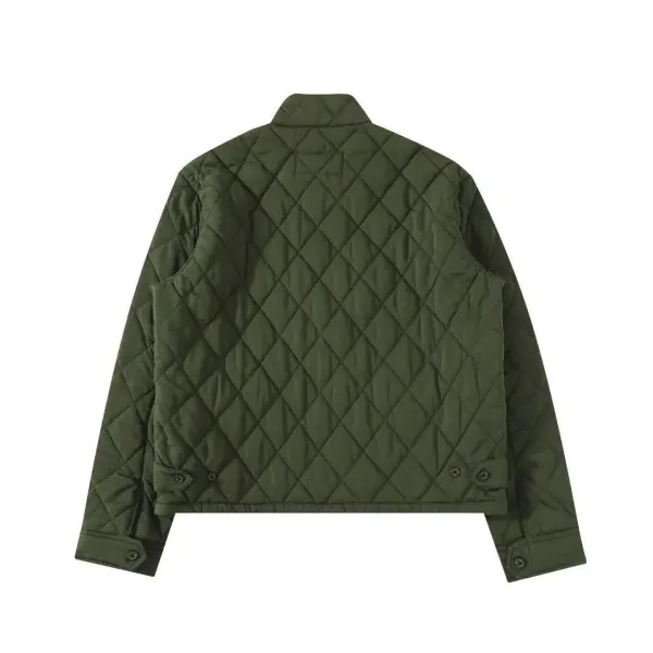 Ralph Lauren Quilted Diamond Stitch Jacket Brown Outerwear - 3