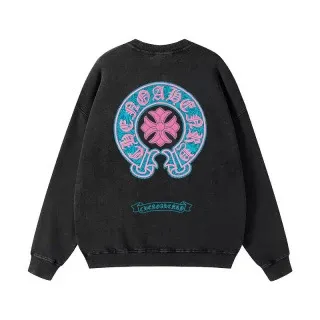 Gallery Dept. Cross Print Washed Black Hoodie - 29