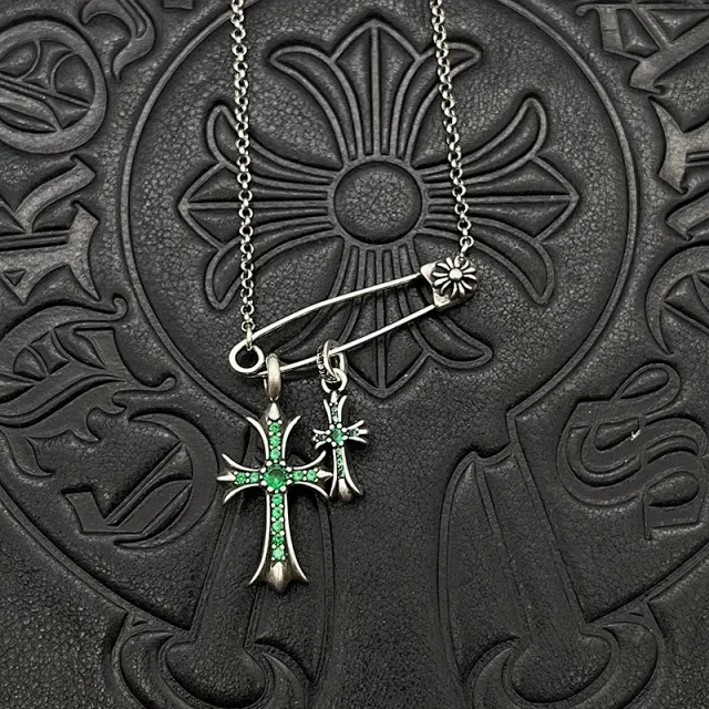 Chrome Hearts Jewelry Cross and fleur-de-lis pendant necklaces product detail image 23