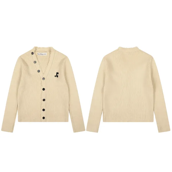 Play Comme des Garçons Music Note Cardigan Beige Sweater - 2
