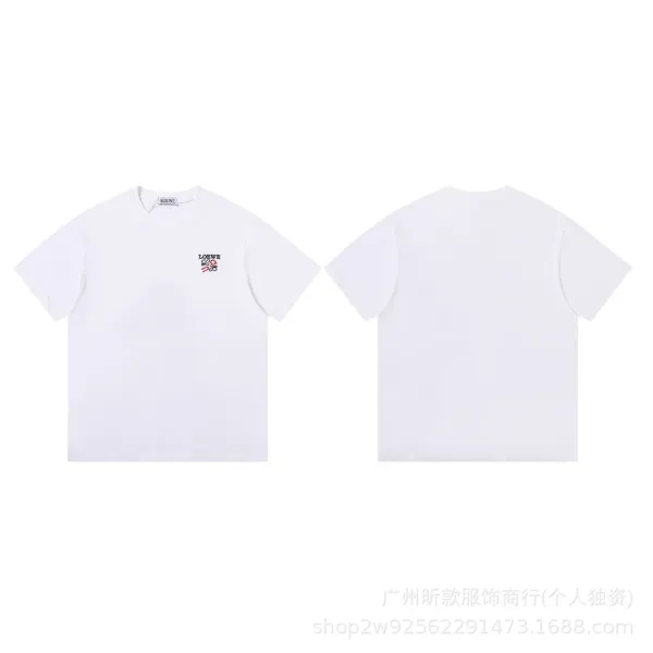 Loewe Puzzle Logo Patch Black T-Shirt - 13